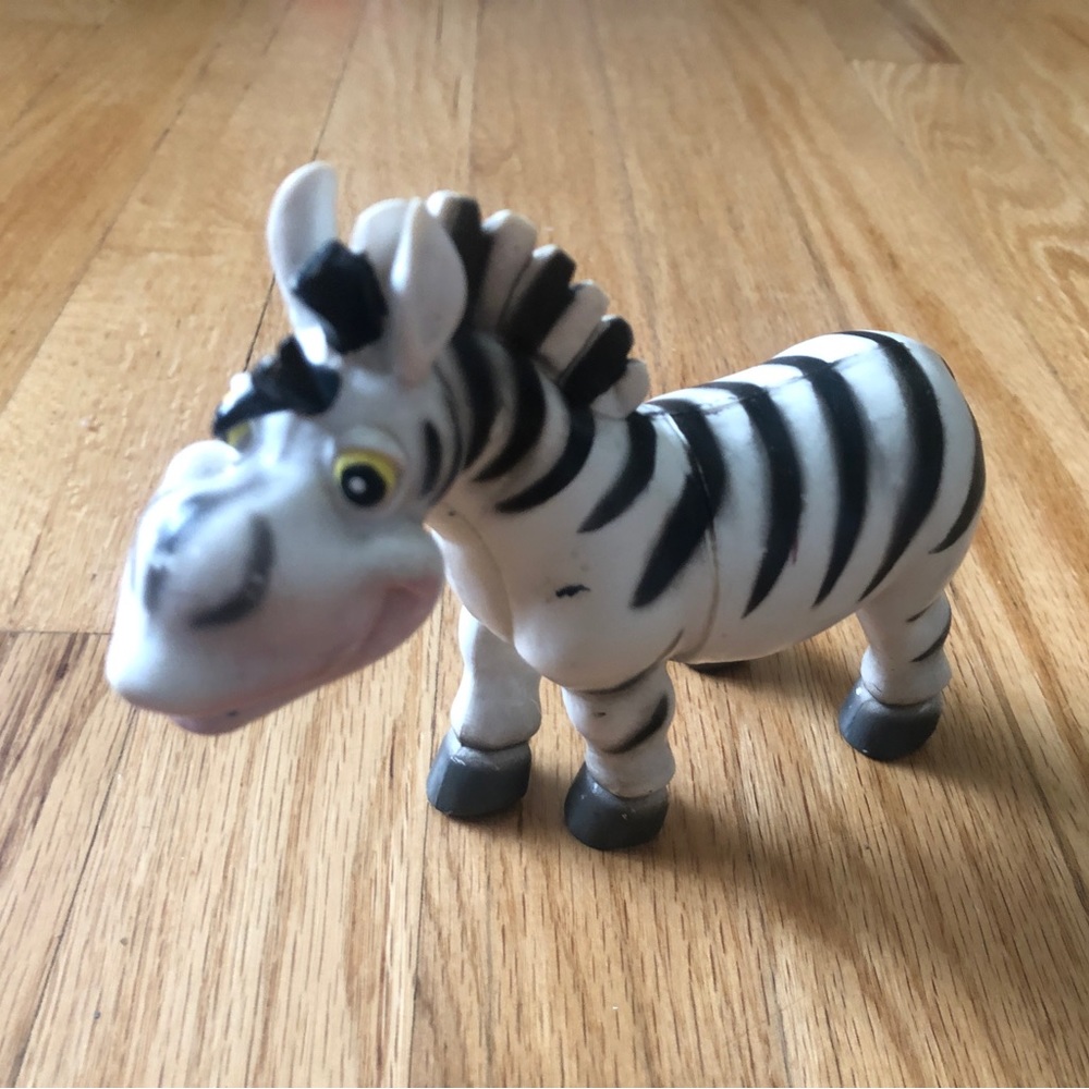 Cute little Plastic zebra from 2007